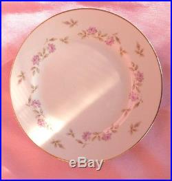 Noritake-Rose China-Occupied Japan- #2201-Wilma-7 Piece Place Setting