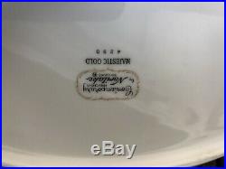 106 Pieces! Contemporary Fine China by Noritake Majestic Gold 4290 SET FOR 16
