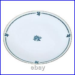 10 Noritake China BLUE ROSE 6043 Flowers Porcelain 8 1/4 Salad Plate Set