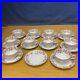 (10 Sets) Noritake China 5314 ELSINORE Footed Cups and Saucers