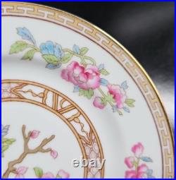 11 Noritake Carleton Bread Plates Set Vintage Indian Tree Dining Dishes MCM lot
