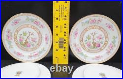 11 Noritake Carleton Bread Plates Set Vintage Indian Tree Dining Dishes MCM lot