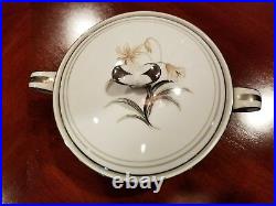 12 Pieces Noritake China Set-Renee- Easter Lilies Pattern Excellent Condition