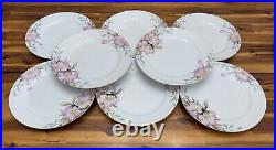 1920s Noritake Nippon Handpainted China 10pc Set in Azalea pattern, Japan, EUC