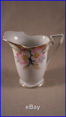1920s Vintage Noritake Azalea China Porcelain Tea Set of 15 Hand Painted
