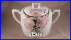 1920s Vintage Noritake Azalea China Porcelain Tea Set of 15 Hand Painted