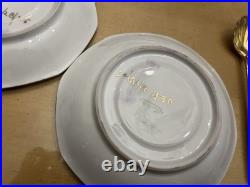 1925 Noritake Nippon Porcelain Hand Painted Forget-Me-Not Flower Tea Set Signed