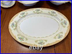 1930's Noritake China Dinnerware 54 Pcs. Service for 8 +++