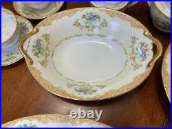 1930's Noritake China Dinnerware 54 Pcs. Service for 8 +++