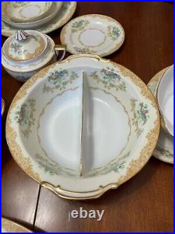 1930's Noritake China Dinnerware 54 Pcs. Service for 8 +++