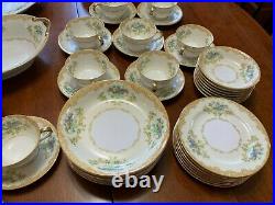 1930's Noritake China Dinnerware 54 Pcs. Service for 8 +++