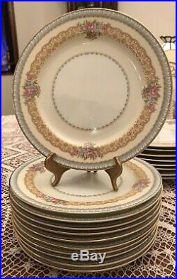 1930's Set of 73 Pc. Noritake China JUNO Gold Trim/Bands Japan MINT