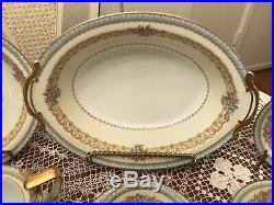 1930's Set of 73 Pc. Noritake China JUNO Gold Trim/Bands Japan MINT