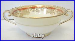 1930s Eight Noritake Cream Soups Sets Babylon Pattern