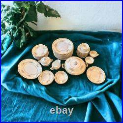1930s Noritake Fine China-Rare- 44 Piece Set Pattern Mystery #11 Gold Floral