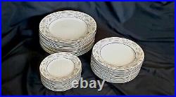 1950s RARE Noritake China Dinner & Serveware Set #5505 Doranne (84 pcs)