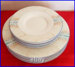 1989-1994 New Decade Noritake 9418 Marble Canyon 60 Piece China Set for 12 NIB