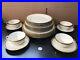 20 Pcs Estate Set Vintage Noritake Tuscan Us Design Set Classic White With Gold