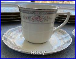 20 Pcs Lot of Four Noritake Rothschild 5 Piece Place Settings Mint