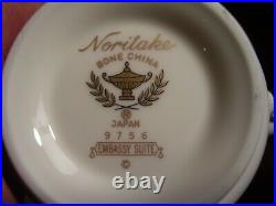 20 Pieces- 4 Place settings- NORITAKE Bone China-Embassy Suite- JAPAN