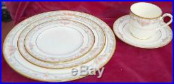 20 pc NORITAKE BARRYMORE DINNERWARE PLACE SETTING DINNER PLATE SALAD CUP #9737