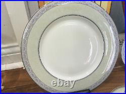 20 pc Noritake Piece Setting Sanderville New Lineage Bone China Dinnerware for 4