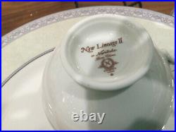 20 pc Noritake Piece Setting Sanderville New Lineage Bone China Dinnerware for 4