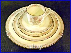 20 pcs IMPERIAL GARDEN by NORITAKE BONE CHINA 4 X 5 Piece Place Settings