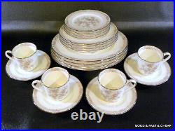 20 pcs NORITAKE bone china EMPERIAL GARDEN 9720 4 X 5 Piece Place Settings