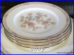 20 pcs NORITAKE bone china EMPERIAL GARDEN 9720 4 X 5 Piece Place Settings