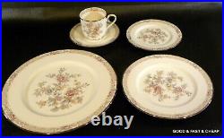 20 pcs NORITAKE bone china EMPERIAL GARDEN 9720 4 X 5 Piece Place Settings