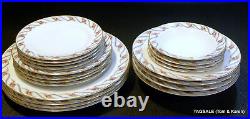 20 pcs NORITAKE china MAYWOOD pattern 4 X 5 Piece Place Settings NO CUPS