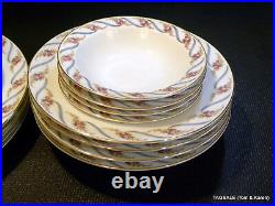 20 pcs NORITAKE china MAYWOOD pattern 4 X 5 Piece Place Settings NO CUPS