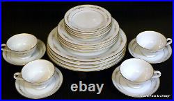 20 pcs NORITAKE fine china GOLDCOURT pattern 4 X 5 Piece Place Settings