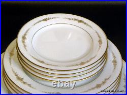 20 pcs NORITAKE fine china GOLDCOURT pattern 4 X 5 Piece Place Settings