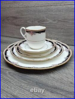 21 PIECE NORITAKE PALAIS ROYAL Bone China Dinner Setting For 4 People NICE