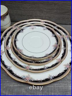 21 PIECE NORITAKE PALAIS ROYAL Bone China Dinner Setting For 4 People NICE