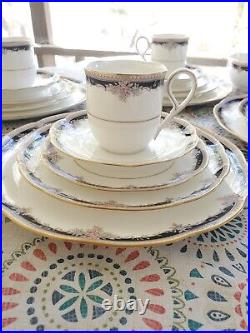 21 PIECE NORITAKE PALAIS ROYAL Bone China Dinner Setting For 4 People NICE