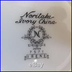 21pc SET Noritake China IRENE Complete Tea Set