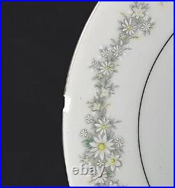 22 Piece Set Vintage Noritake Donegal Fine China Dishes Floral Platinum Trim