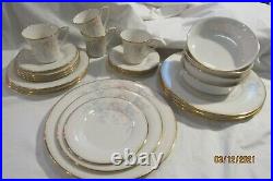 24 Pc. Set For 4 Noritake Sweet Suprise Fine China Lot G