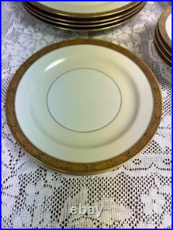 24 Piece Set Noritake China Goldkin 4985 Service for 4