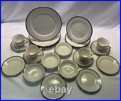 24 pc Lot of Noritake China COUNTESS Dinnerware SERVICE FOR 4 LOT A