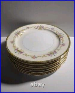 26 Pc. Dinner Set 1933 Alford Noritake China Dishes Plates Saucers Bowls Floral