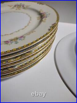 26 Pc. Dinner Set 1933 Alford Noritake China Dishes Plates Saucers Bowls Floral