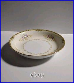 26 Pc. Dinner Set 1933 Alford Noritake China Dishes Plates Saucers Bowls Floral