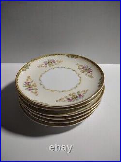 26 Pc. Dinner Set 1933 Alford Noritake China Dishes Plates Saucers Bowls Floral