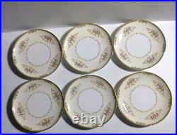 26 Pc. Dinner Set 1933 Alford Noritake China Dishes Plates Saucers Bowls Floral