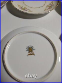 26 Pc. Dinner Set 1933 Alford Noritake China Dishes Plates Saucers Bowls Floral
