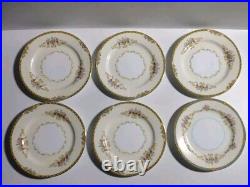 26 Pc. Dinner Set 1933 Alford Noritake China Dishes Plates Saucers Bowls Floral
